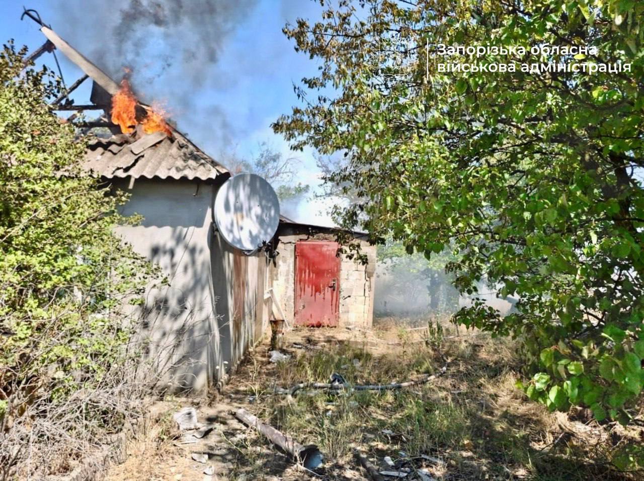 Троє вбитих та двоє поранених: ворог завдав 414 ударів по Запорізькій області