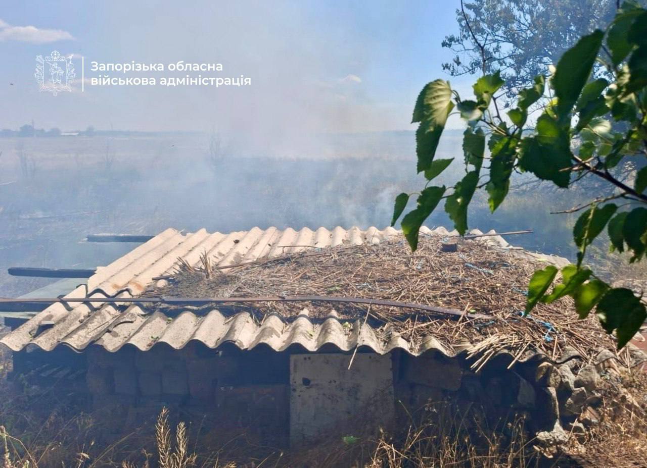 810 ударів російські загарбники завдали по Запорізькій області