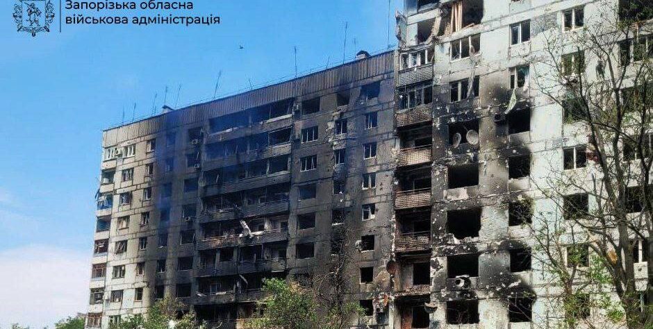 Під удари ворога потрапили 13 населених пунктів Запорізької області: надійшло чотири повідомлення про руйнування квартир та будинків