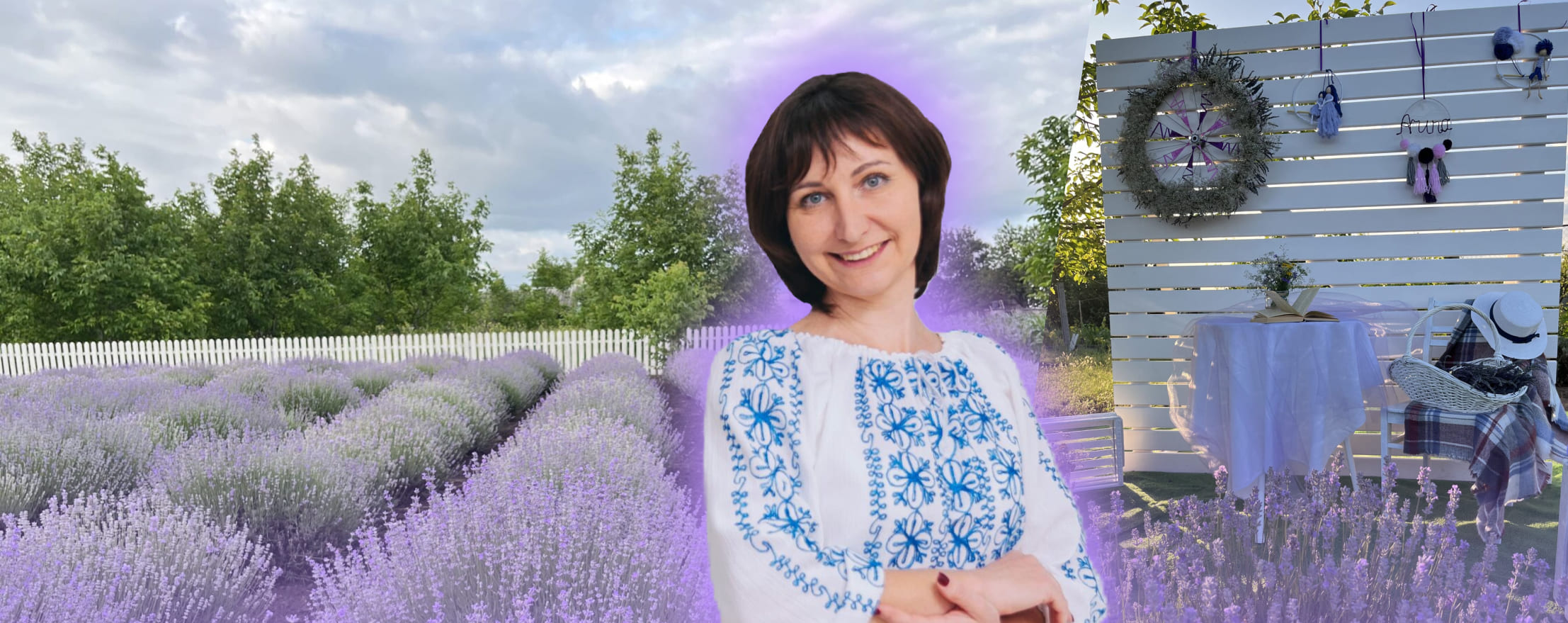 Вместо овощей – лавандовое поле: как Наталья Стадниченко превратила собственный огород в место для фотосессий под Запорожьем