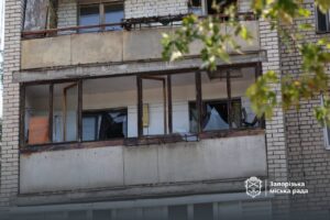 Стало відомо, скільки будинків пошкоджено внаслідок російського ракетного удару по Запоріжжю