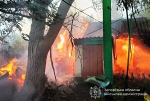 Постраждала мирна мешканка: за добу ворог завдав 584 удари по Запорізькій області