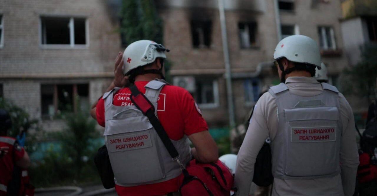 Госпіталізовано шістьох людей: стало відомо про стан постраждалих під час нічних ударів по Запоріжжю
