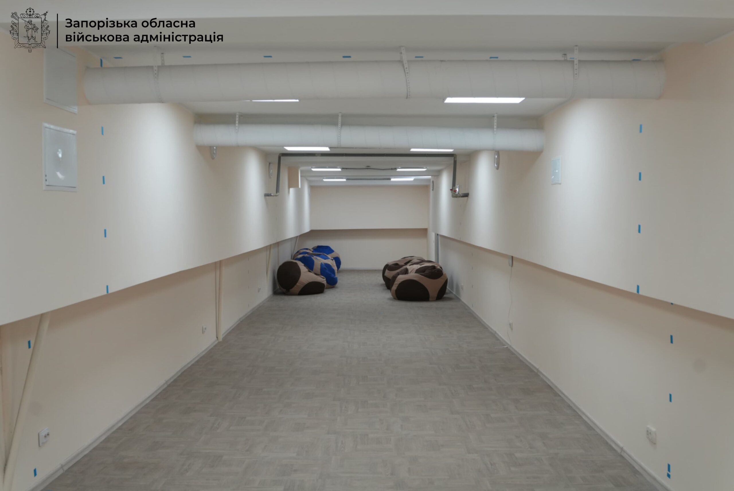 Від архіву до безпечного простору: в Запоріжжі відремонтували ще одне укриття, — ВІДЕО