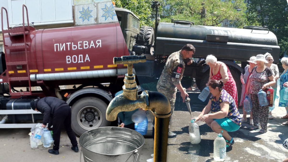 Жажда оккупированных городов: как Россия разрушает водоснабжение на захваченной части Запорожской области и оставляет население без питьевой воды