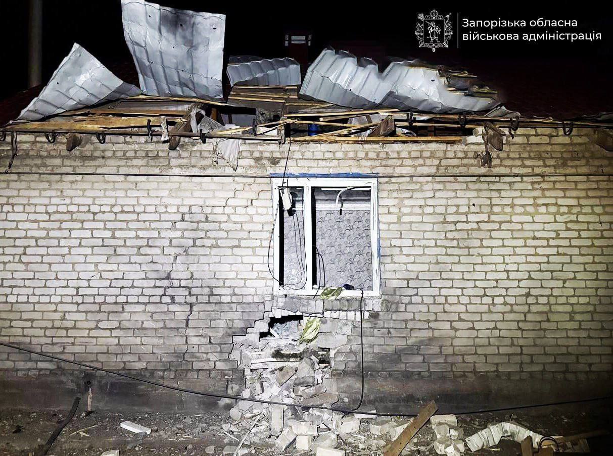 Під обстрілами були 11 населених пунктів: ворог завдав 487 ударів по Запорізькій області