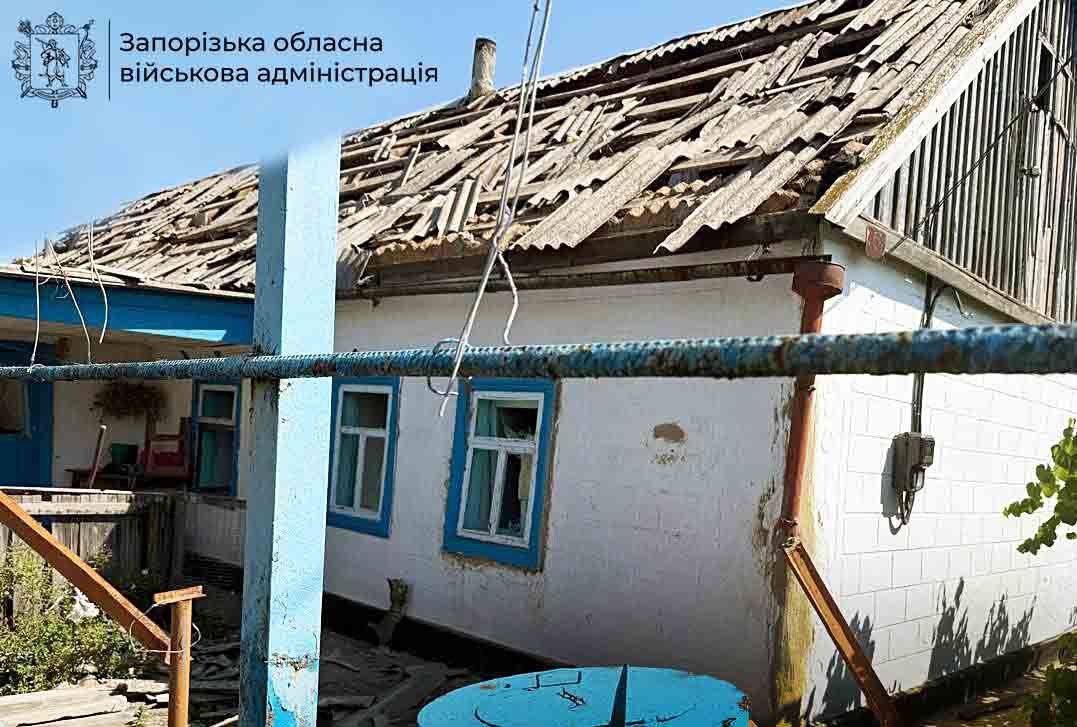 Атаковали дронами и били из артиллерии: враг нанес 527 ударов по Запорожской области