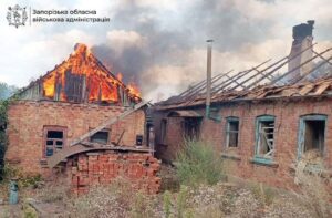 Под обстрелами были 17 населенных пунктов Запорожской области: враг нанес 615 ударов по региону