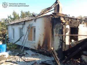 Трое раненых: враг нанес 596 ударов по Запорожской области