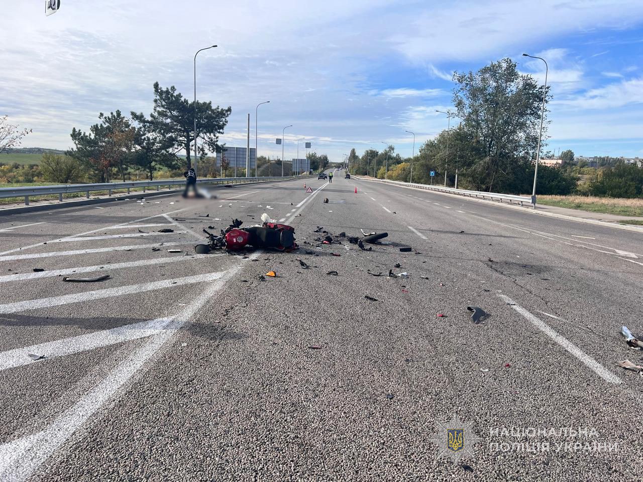У Запоріжжі сталася смертельна аварія: загинув 36-річний мотоцикліст