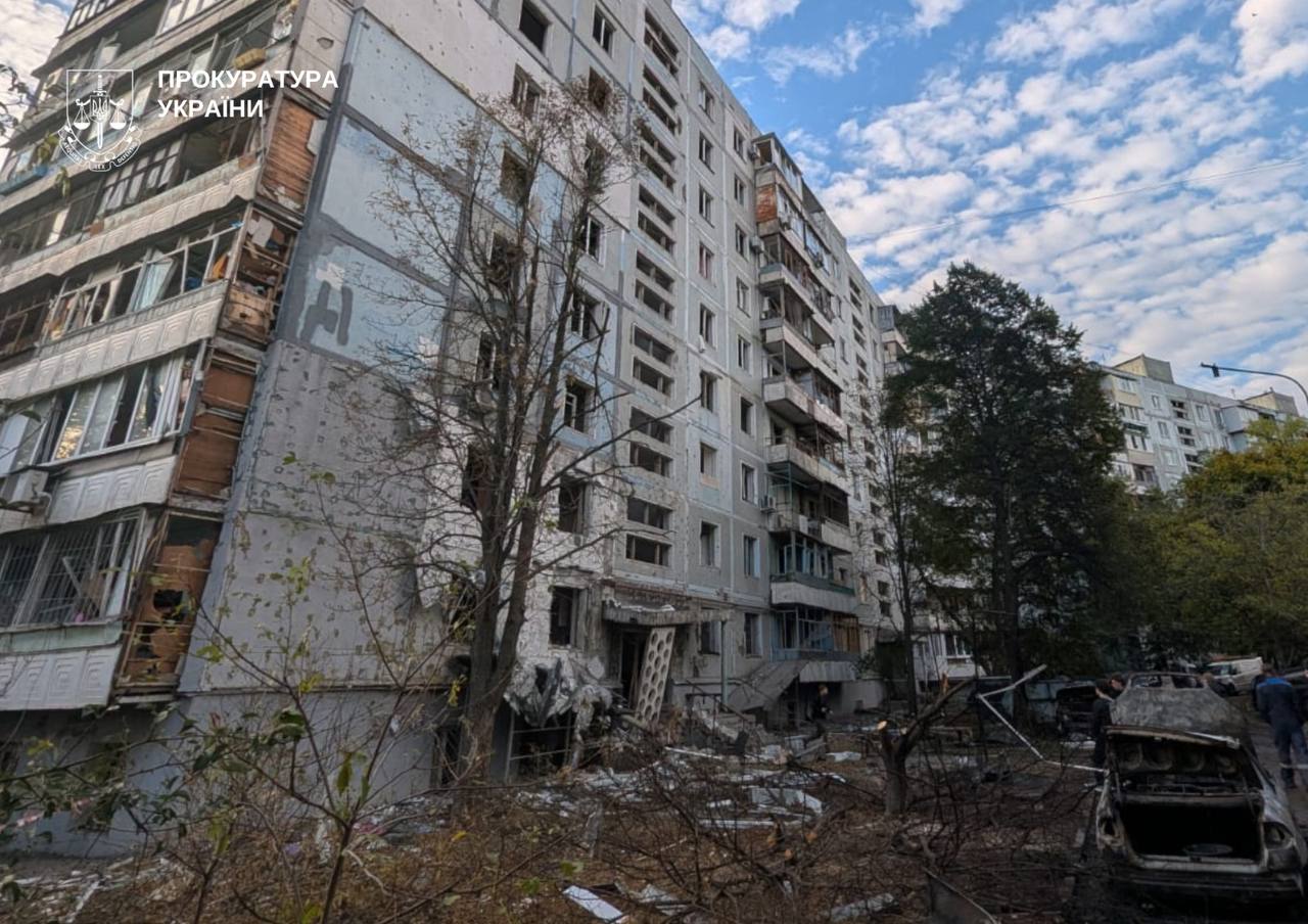 В Запорожье в результате ночной атаки повреждено более 40 жилых домов