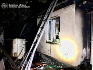 Пострадал человек: последствия ночной атаки Запорожского района