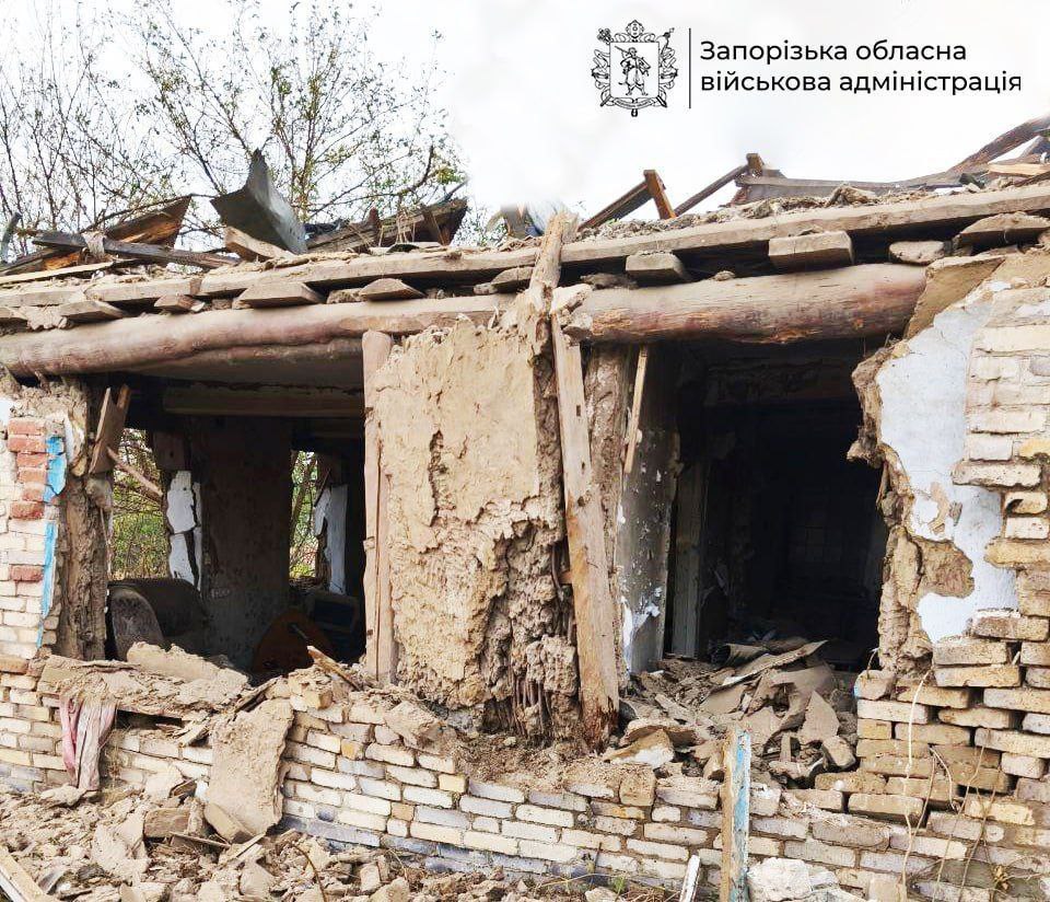 Під обстрілами були 18 міст та сіл: ворог завдав 618 ударів по Запорізькій області