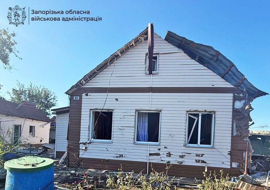 Під обстрілами були 17 міст та сіл: ворог завдав 667 ударів по Запорізькій області