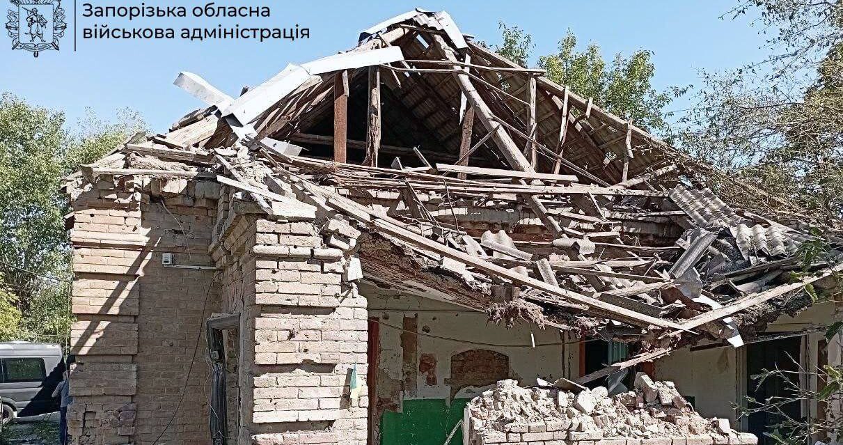 Ворог обстріляв 15 запорізьких населених пунктів за добу: поранені жінка та чоловік