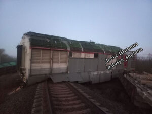 У Бердянському районі підірвали залізничні колії: роботу ділянки призупинено, — ФОТО