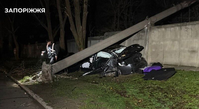 Смертельна аварія у Космічному районі Запоріжжя: в поліції розповіли деталі ДТП