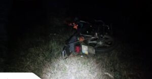 В Запорожской области столкнулись «Nissan» и мотоцикл: 17-летнего парня доставили в реанимацию, — ФОТО