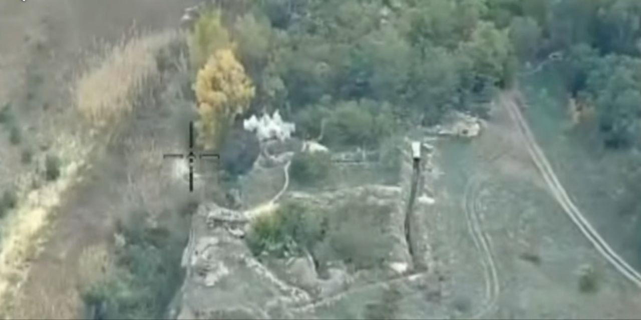 Пограничники точным ударом уничтожили укрытие врага на Запорожском направлении, — ВИДЕО