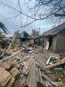 Зруйновано будинки людей: наслідки російських ударів по Запорізькій області 6 листопада, — ФОТО