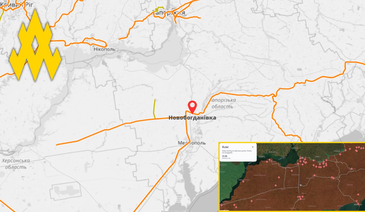 В Мелитопольском районе остановили военные эшелоны оккупантов и нанесли по ним точный удар, — ФОТО