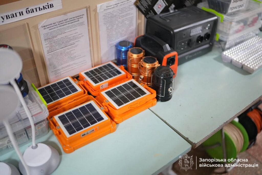 У Запорізьккій області створено понад 400 «пунктів незламності»: їх перевіряють на готовність (ФОТО)