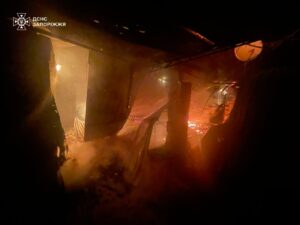 Горели жилые дома: в Запорожской области из-за вражеских обстрелов возникли пожары, - ФОТО