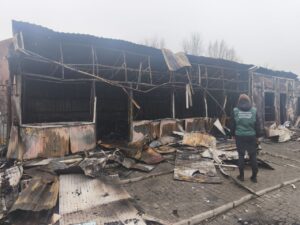 Засмічення землі та воронка: екологи показали наслідки авіаудару по Запоріжжю 20 листопада, — ФОТО