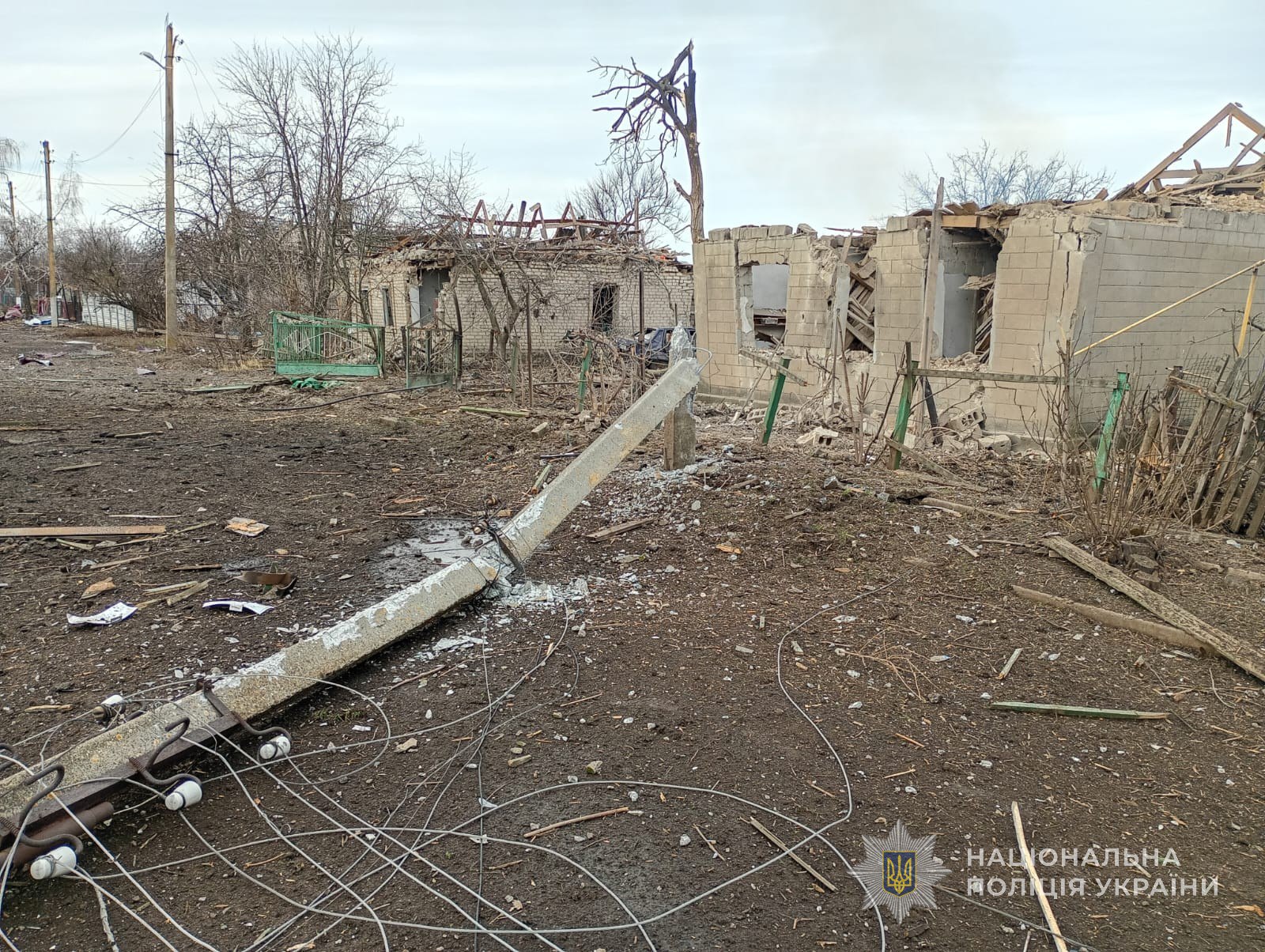 Пошкоджено будинки та поранено мирних мешканців: наслідки російських ударів по Запорізькій області 23 листопада, - ФОТО