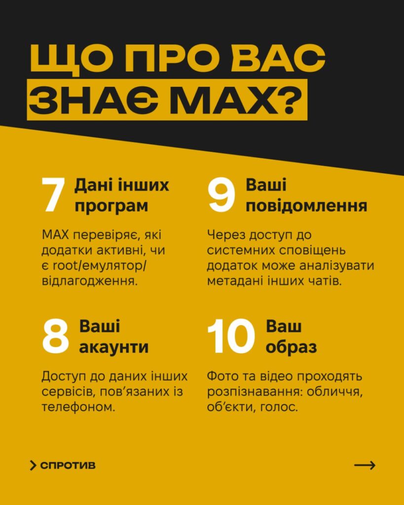 Шпигун у кишені: мешканцям окупованої території розповіли, як знизити шкоду від російського месенджера МАХ