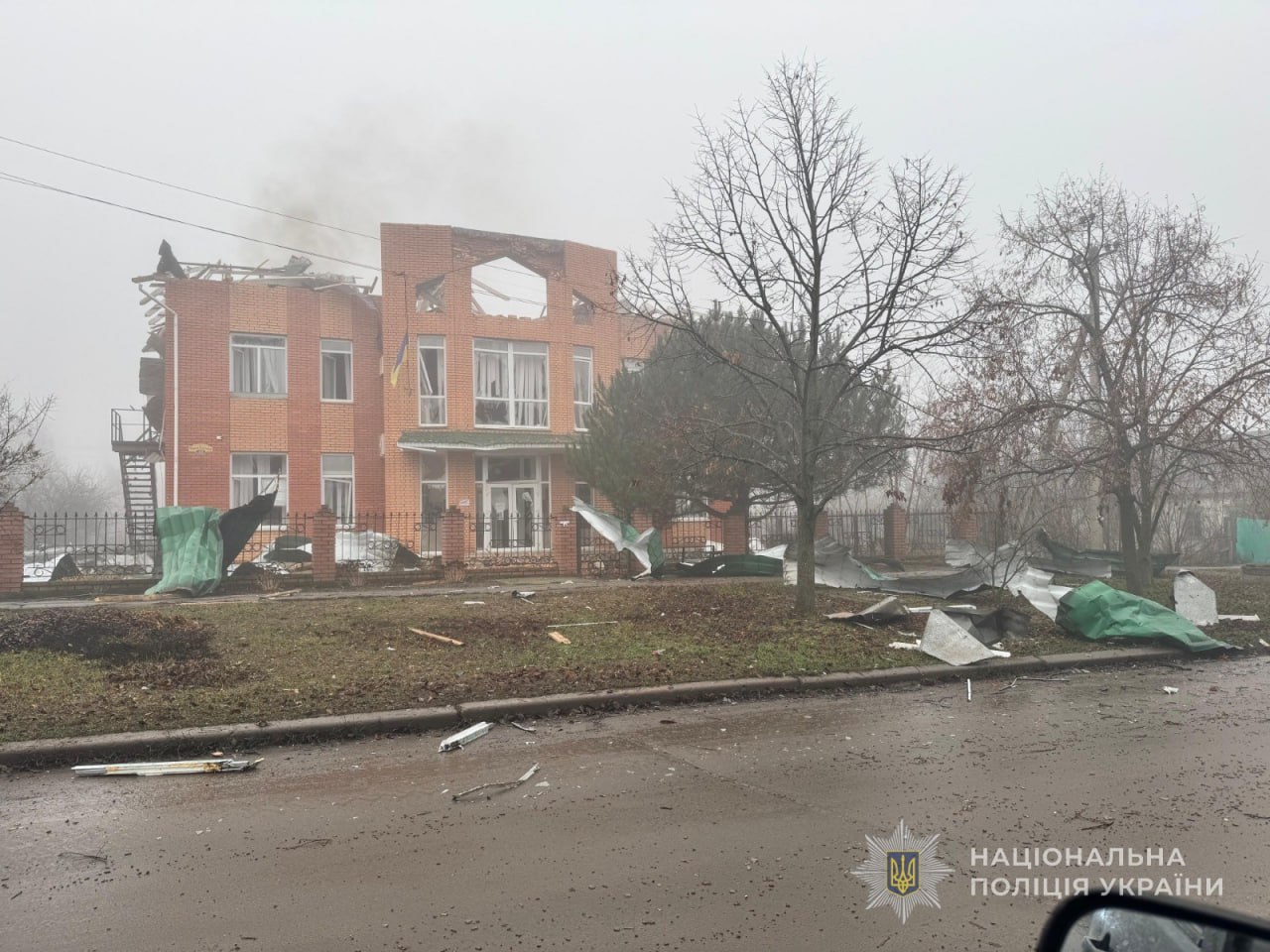 Знищено майно людей: наслідки російських ударів по Запорізькій області 29 листопада, - ФОТО