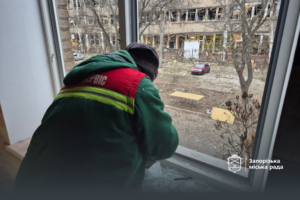 Авіаудар по Запоріжжю: першочергові роботи з ліквідації наслідків завершено