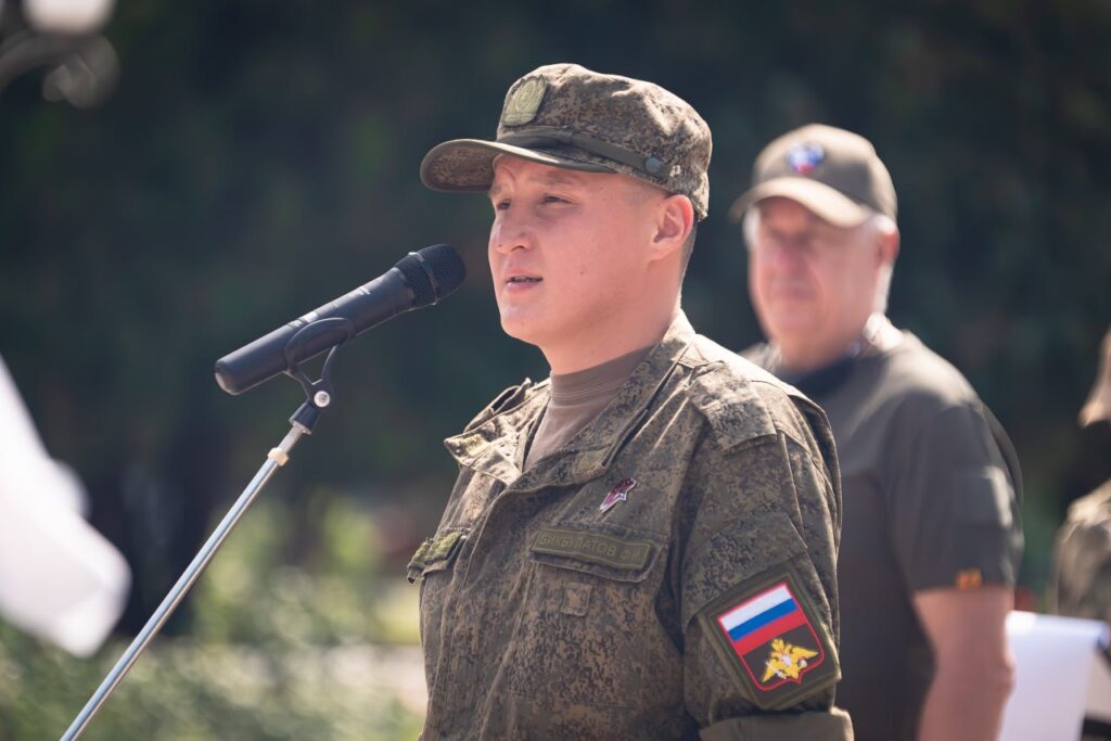 Фідаіль Бікбулатов, очолює відділення інформаційного протиборства в загоні «БАРС-32» 
