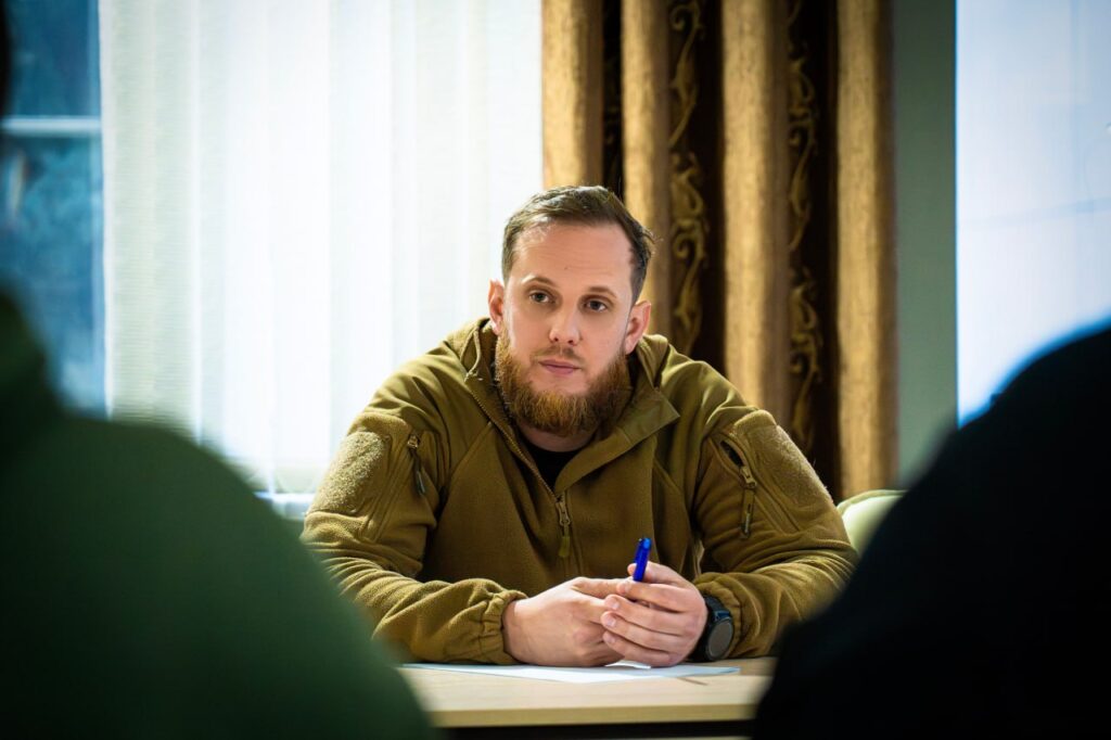 «Міністр молодіжної політики Запорізької області» Єгор Логунов.