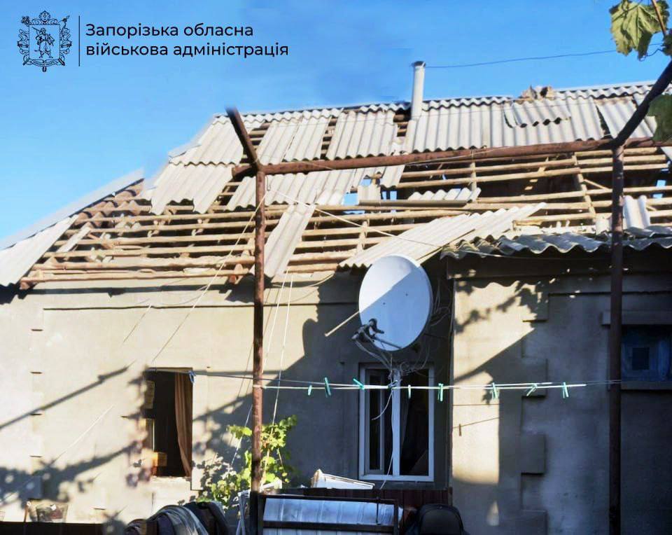 Під ударами були 23 населені пункти: ворог завдав 922 удари по Запорізькій області