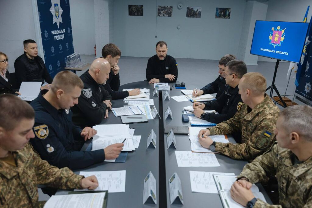 Більше патрулів та «пунктів незламності»: Запоріжжя відвідав голова МВС Ігор Клименко (ФОТО, ВІДЕО)