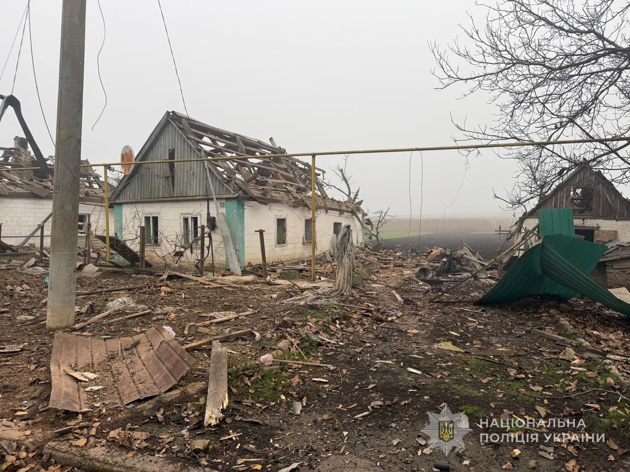 Поранено людей та пошкоджено оселі: наслідки російських ударів по Запорізькій області 8 грудня,- ФОТО