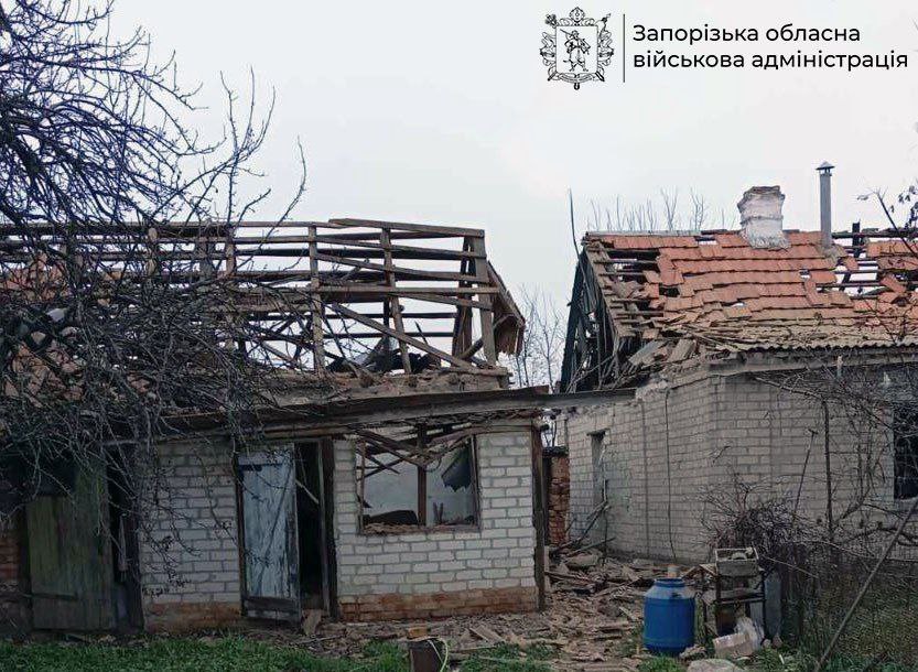 Атаковали беспилотниками и били из артиллерии: враг нанес 637 ударов по Запорожской области