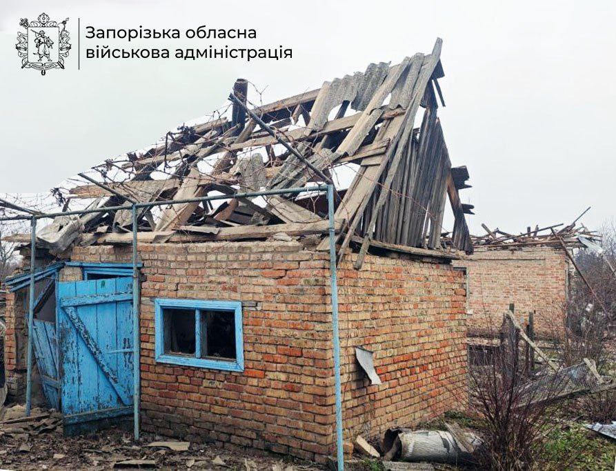 Під обстрілами були 17 міст та сіл: ворог завдав 570 ударів по Запорізькій області