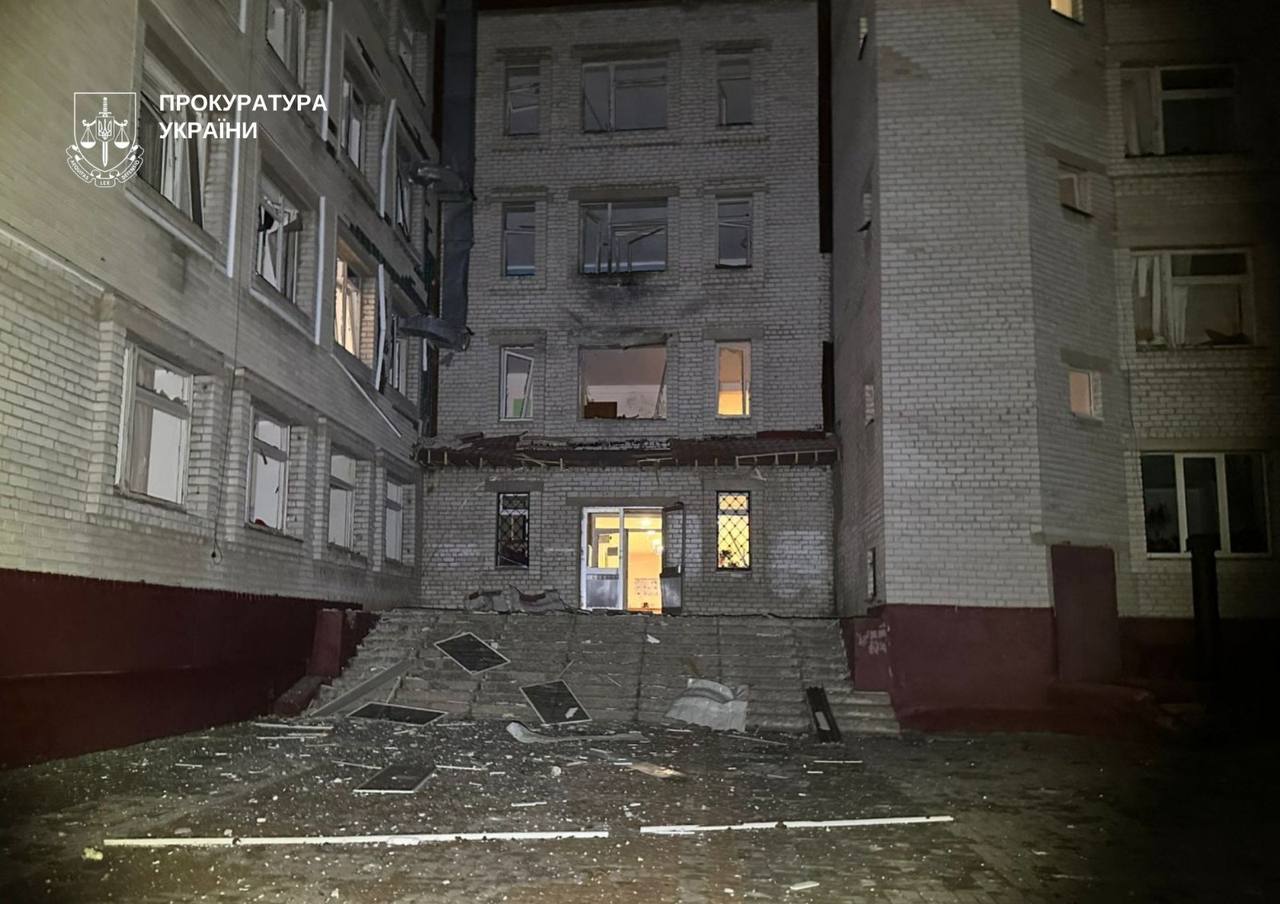 Удар безпілотником по запорізькому закладу освіти розслідують як воєнний злочин, — ФОТО