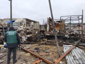 Нічний російський обстріл Запоріжжя: екологи розповіли про наслідки у двох районах міста, — ФОТО