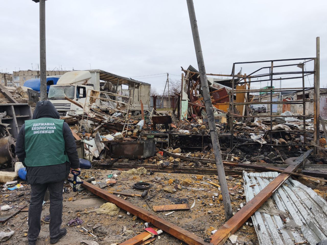 Ночной российский обстрел Запорожья: экологи рассказали о последствиях в двух районах города, — ФОТО