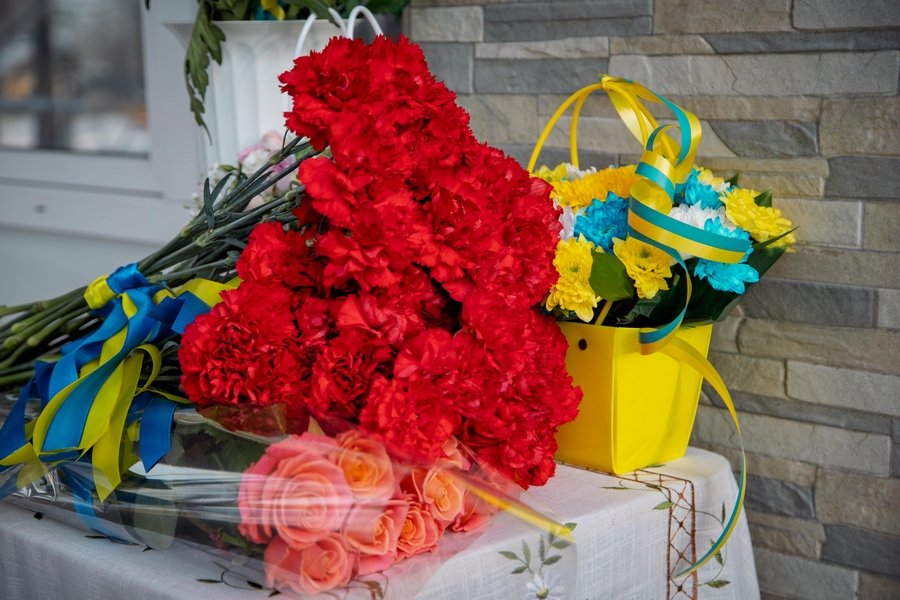 У Запоріжжі відкрили меморіальну дошку на честь полеглого захисника Олега Бурдиновича (ФОТО)