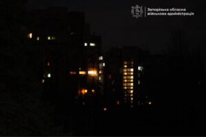 Перший тотальний блекаут за останні роки: як Запорізька область пережила повне знеструмлення, — ВІДЕО
