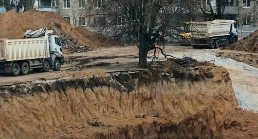 Работы финансируют Литва и ЕС: в Запорожье продолжают строительство укрытия для лицея №99, — ФОТО