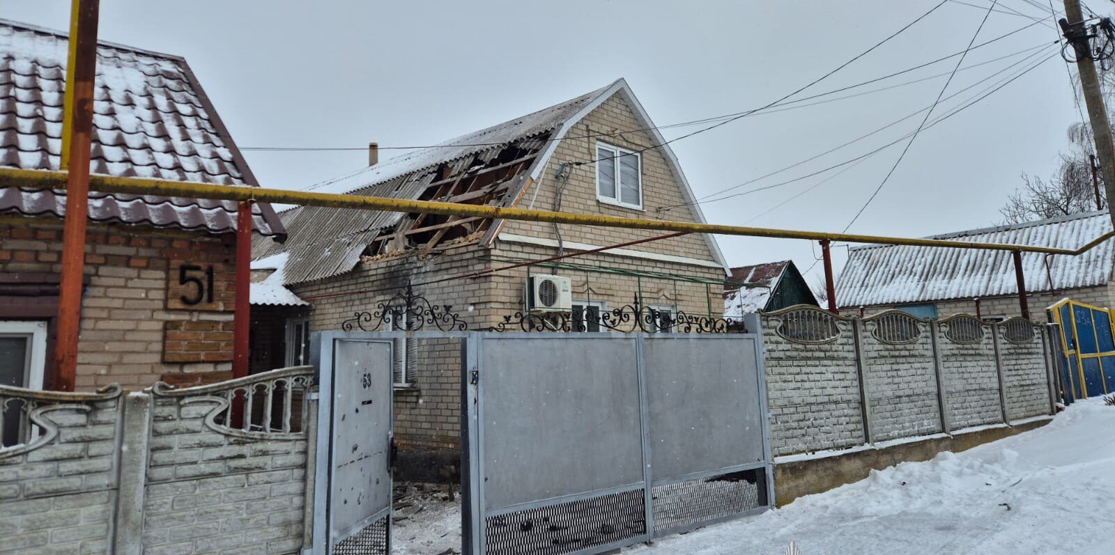 677 ударів за добу: через російські обстріли 16 січня у Запорізькій області поранено трьох людей, — ФОТО