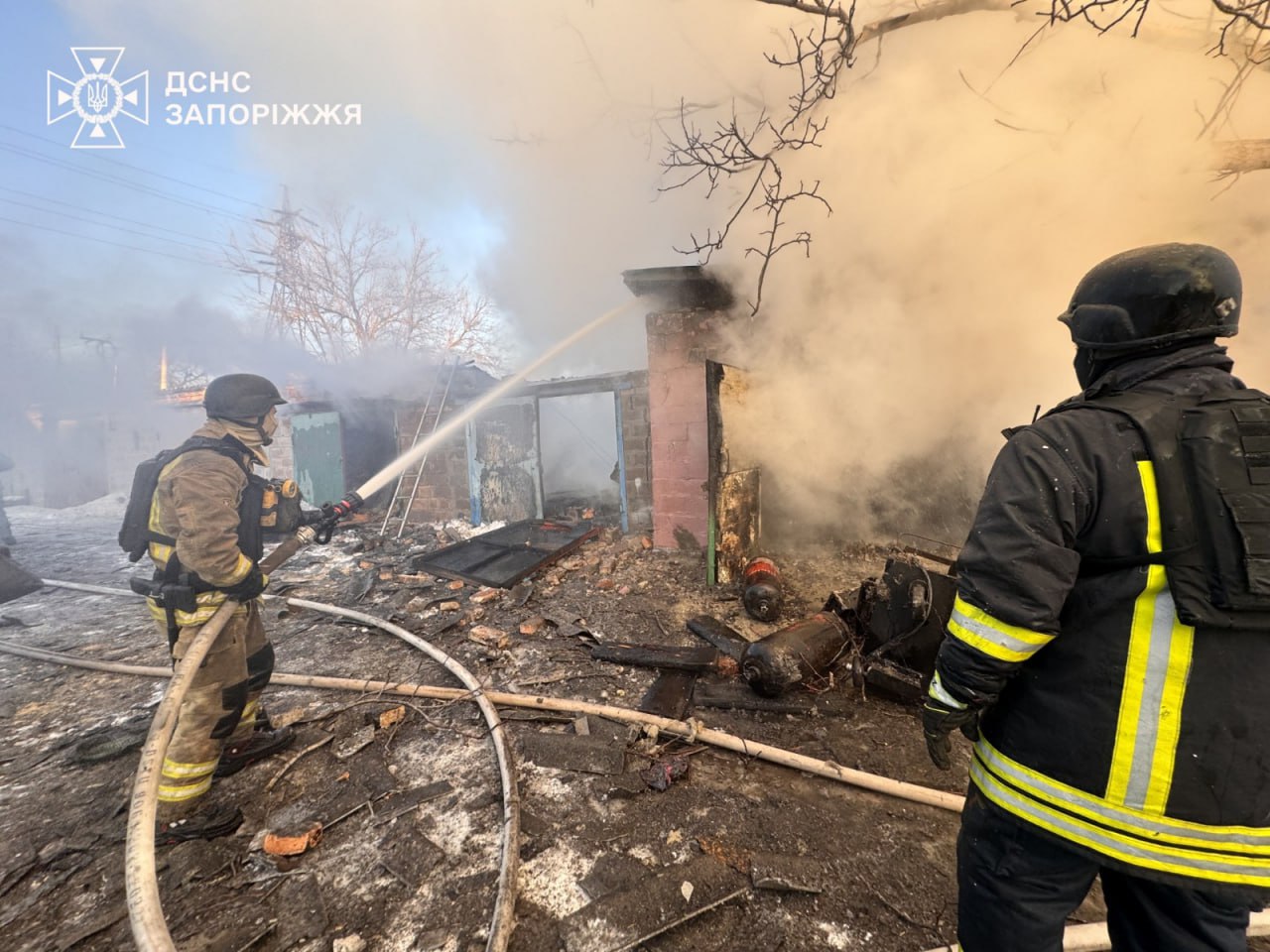 У Запоріжжі збільшилась кількість будинків, пошкоджених ворожою атакою у понеділок