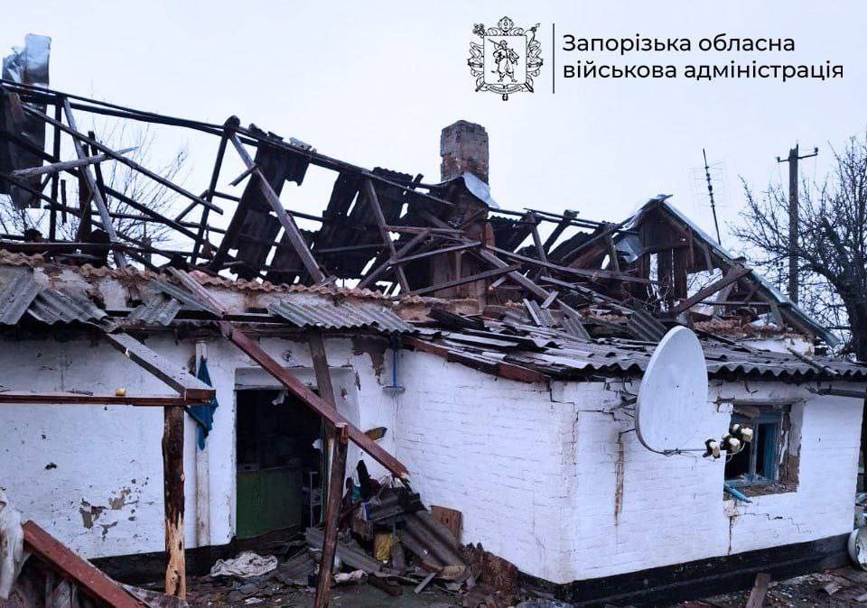 Зафіксовано майже 100 повідомлень про руйнування: ворог завдав по Запорізькій області 789 ударів