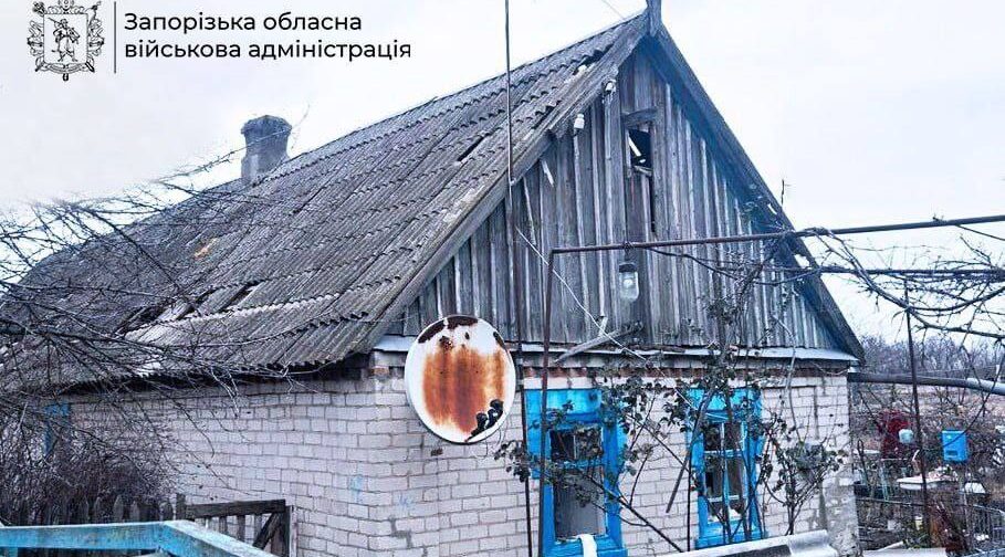 Под ударами РФ находились 35 населенных пунктов Запорожской области: есть погибший и раненые