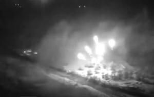 Бердянські прикордонники показали свій нічний рейд: знищили «Муром-М» та позиції ворога, — ВІДЕО